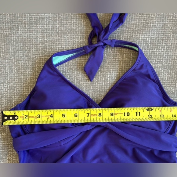 Athleta purple tankini bikini top size 36B/C - Picture 5 of 5